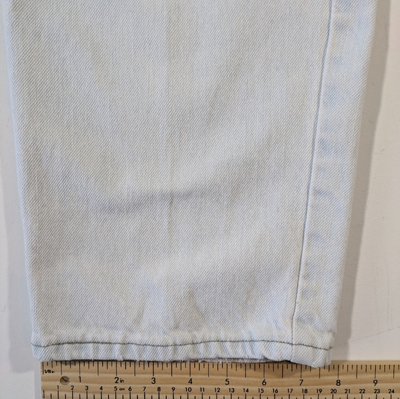 VINTAGE 90's Levi’s Silver Tab Baggy Fit Jeans - MADE IN USA Size 32 - Fits 30 - Picture 15 of 15